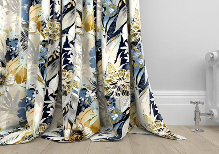 Bali, Navy - Made to Measure Curtains - Image 6